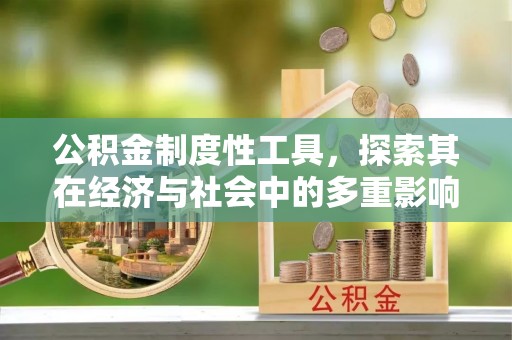 襄垣公积金制度性工具，探索其在经济与社会中的多重影响