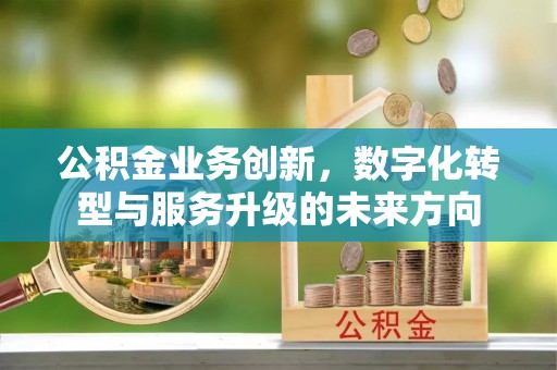 襄垣公积金业务创新，数字化转型与服务升级的未来方向